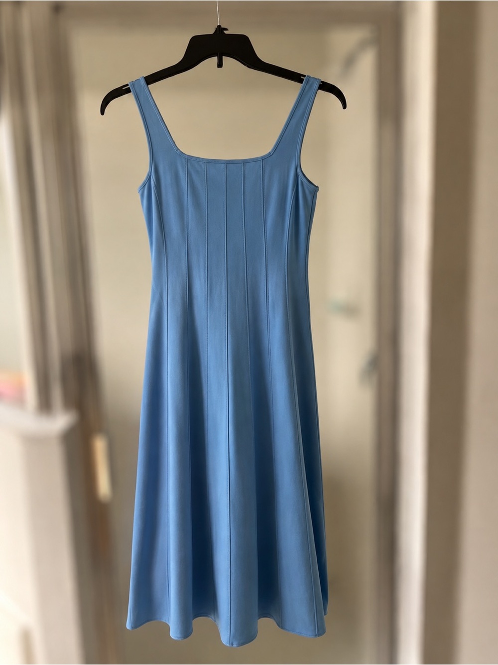 Loft Blue Midi Dress